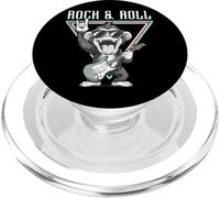 Rock & Roll Monkey Guitare Humoristique PopSockets PopGrip pour MagSafe