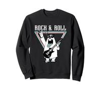 Rock & Roll Polar Bear Guitare Cool Vibes Sweatshirt