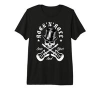 Rock & Roll Save Your Soul T-Shirt Haut de Gamme