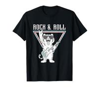 Rock & Roll Tiger Cool Retro Vibes T-Shirt