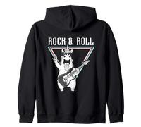Rock & Roll Unicorn Guitare Fun Sweat à Capuche