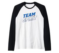 Rock & Roll Your Healthy Life Style Team Spirit Blue World Manche Raglan
