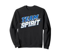 Rock & Roll Your Healthy Life Style Team Spirit Blue World Sweatshirt