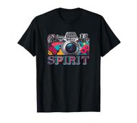 Rock & Roll Your Healthy Life Style Team Spirit Photographe T-Shirt