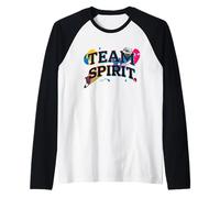 Rock & Roll Your Healthy Life Style Team Spirit Splash Manche Raglan