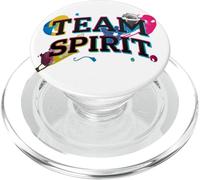 Rock & Roll Your Healthy Life Style Team Spirit Splash PopSockets PopGrip pour MagSafe