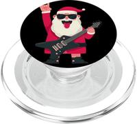 Rock Santa Claus Guitare électrique Klaxons PopSockets PopGrip pour MagSafe