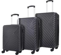 ROCK Santiago ABS Travel Case Set - Black