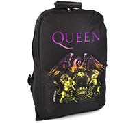 Rock Sax Queen Rucksack Bohemian Crest Black Backpack - 43cm x 30cm x 15cm - Officially Licensed Merchandise