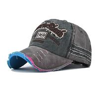 Rock Shark 1969 Casquette de baseball classique réglable snapback style vintage en coton délavé pour homme et femme