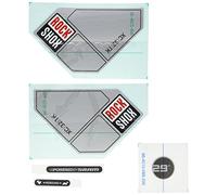 Rock Shox Xc32 Pièce de Montage de Suspension Mixte Adulte, Argent