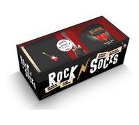 Collectif – Rock & Socks ! – Coffret avec mug, cuillère guitare, chaussettes et livret – Larousse
