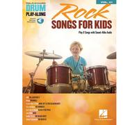 Rock Songs For Kids Drum Play-Along Volume 41 Book/Online Audio