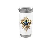 Rock Star Divine Protection Blues Édition spéciale Gobelet isotherme en acier inoxydable double paroi