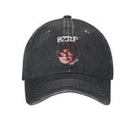 Rock Star Duki Rapper Hommes Femmes Casquette de Baseball en détresse Casquettes lavées Chapeau Classique Entraînements en Plein air Déstructuré Soft Snapback Cap