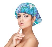 Rock Stars Flash,Bonnet de nuit en satin pour adulte - Bonnet de nuit élastique pour femme, couvre-cheveux de nuit