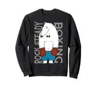 Rock Steady Boxing Handsome Bear Beat Parkinson Sweatshirt