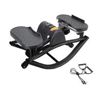Rock Stepper | Appareil d'entraînement pour les jambes et les fesses - Machine à bascule compacte portable avec mouvement latéral, pour la maison, l'appartement, le bureau, la salle de sport, les