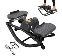 Rock Stepper Attrezzo per Allenamento | Attrezzo per Allenamento Gambe e Glutei,Stepper Rock Portatile E Compatto Con Movimento Laterale - Per Gambe Glutei Addominali Donne Uomini Casa Dormitorio Uffi