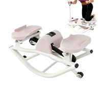 Rock Stepper - Exerciseur de base portable compact d'un côté à l'autre | Jambes fessiers à bascule Stepper d'entraînement - pour la maison, le dortoir, l'appartement, la salle de sport, le salon