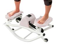 Rock Stepper - Exerciseur latéral à faible 50 x 25 x 25 cm, balancelle portable pour exercices du cœur, entraînement d'équilibre des jambes abdominales | Équipement d'entraînement compact Pa