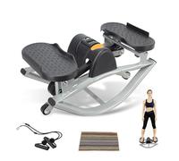 Rock Stepper, Step Rocker Side to Side, équipement de Fitness adapté à Une Utilisation à Domicile, en Appartement et en résidence Universitaire Black