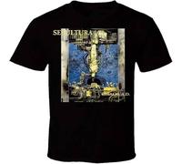 Rock Style Sepultura Roots 1996 T Shirt Casual Graphic Comfortable Tops Black M