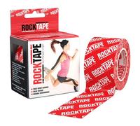 Rocktape RT-TPE0-RL00, Tape Kinesiologico Unisex-Adulto, Red Logo, 2"/5cm/5m