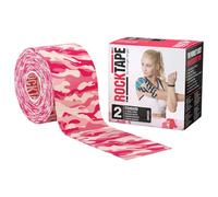 RockTape Tape Bande de Taping Standard 5 cm x 5 m, RT00130, Rose Unisex-Adult, Camo Pink, 5cm x 5cm