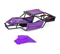 Rock Tarantula Coque en nylon pour poussette 1/18 TRX4M Violet | Coque de poussette en nylon ultra léger pour TRX4-M améliorations - 5 couleurs, lumière de toit LED, compatible avec les