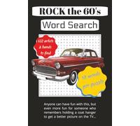 Rock the 60's Word Search Puzzle Book: Word Search Puzzles with Easy to Read Print about 1960's Music Artists, Solo Artists and Bands | 6x9 inches, 48 ... Puzzles with 18 Names to Find | Great gift!