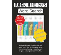 Rock the 80's Word Search Puzzle Book: Rock the 80's Word Search Puzzle Book: Word Search Puzzles with Easy to Read Print about 1980's Music Artists, ... Puzzles with 18 Names to Find | Great gift!