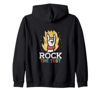 Rock The Test Score Enseignant Examen Journée De Test Sweat à Capuche