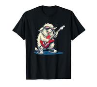 Rock the World avec des moutons et de la guitare électrique T-Shirt