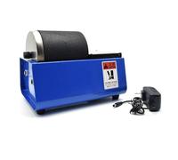 Rock Tumbler Polisher Kit, Starter Rock Tumbling Kit, Electric Rock Tumbler Machine, Gemstones Polisher Rotary Leakproof Rubber Barrel for Crystals, Stone, Glass, Metal