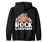 Rock Whisperer Motif géologie d'escalade Sweat à Capuche