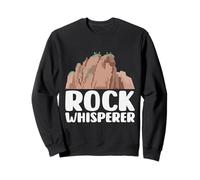 Rock Whisperer Motif géologie d'escalade Sweatshirt