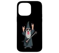 Rock Wizard Jeu de Guitare Amusant Coque pour iPhone 14 Pro Max