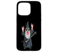 Rock Wizard Jeu de Guitare Amusant Coque pour iPhone 15 Pro Max