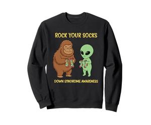 Rock Your Socks Down Syndrome Awareness Day Sweatshirt