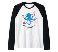 Rock Your Socks Sensibilisation au syndrome du poulpe Manche Raglan