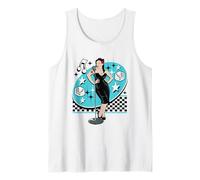 Rockabilly Années 50 60 Style Rétro Doo Wop Rock and Roll Débardeur