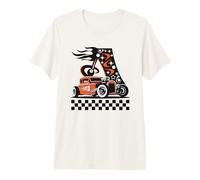 Rockabilly Années 50 60 Style Rétro Doo Wop Rock and Roll T-Shirt Haut de Gamme