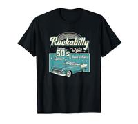 Rockabilly années 50 Rebel Classic Rock N Roll Style T-Shirt