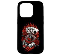 Rockabilly Casino Gambling Tatouage rétro années 50 Coque pour iPhone 15 Pro