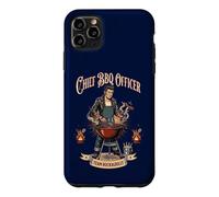 Rockabilly Grillmeister Chef BBQ Officer Coque pour iPhone 11 Pro Max