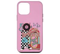 Rockabilly Mom Lets Go to The Hop Jukebox rétro années 50 Coque pour iPhone 12 Mini