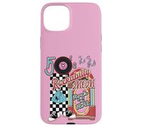 Rockabilly Mom Lets Go to The Hop Jukebox rétro années 50 Coque pour iPhone 15 Plus