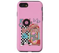 Rockabilly Mom Lets Go to The Hop Jukebox rétro années 50 Coque pour iPhone SE (2020) / 7/8