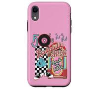 Rockabilly Mom Lets Go to The Hop Jukebox rétro années 50 Coque pour iPhone XR